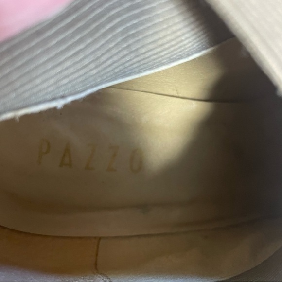 Vintage Pazzo square heel slip on ankle boots tan - Picture 7 of 11